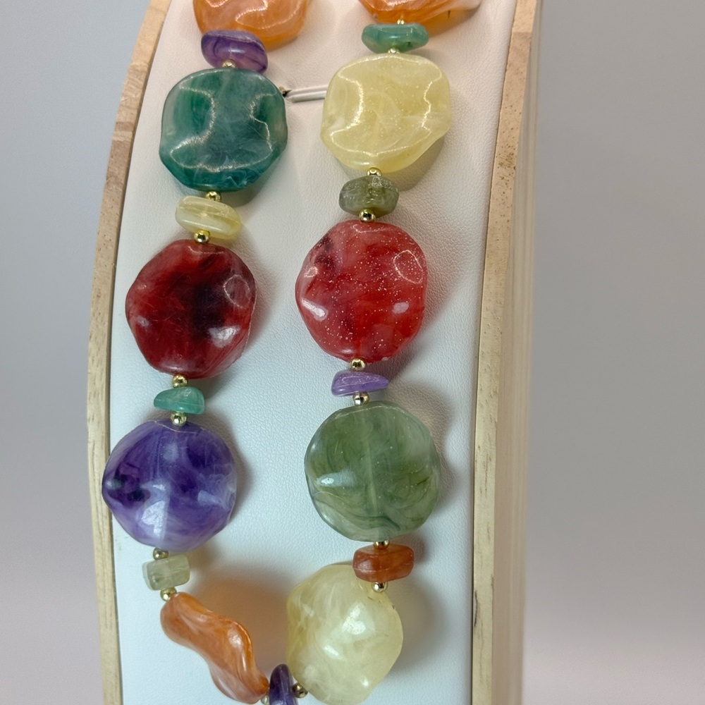 Multicolor Gemstone Necklace